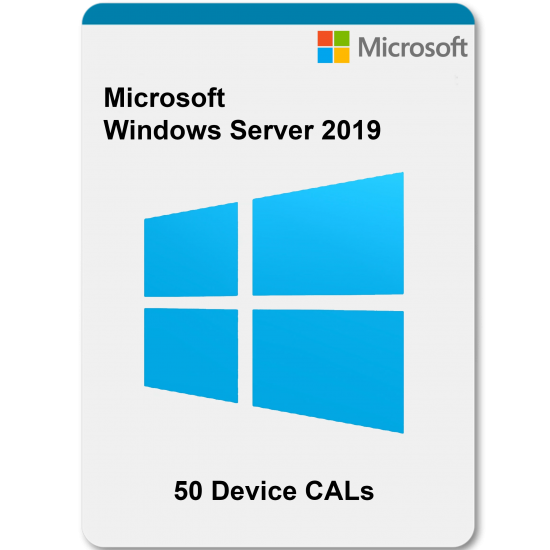 WINDOWS SERVER 2019 Remote Desktop 50 Devices CALs